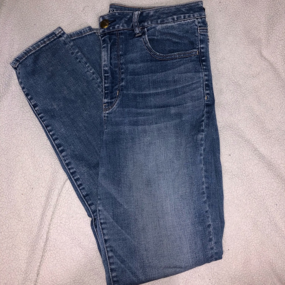 AE Hi-rise Jeggings 14 Long Super Stretch
